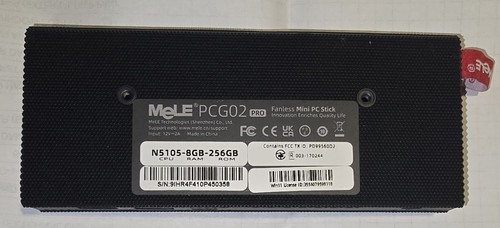 Mele fanless mini stick - fanless, pc